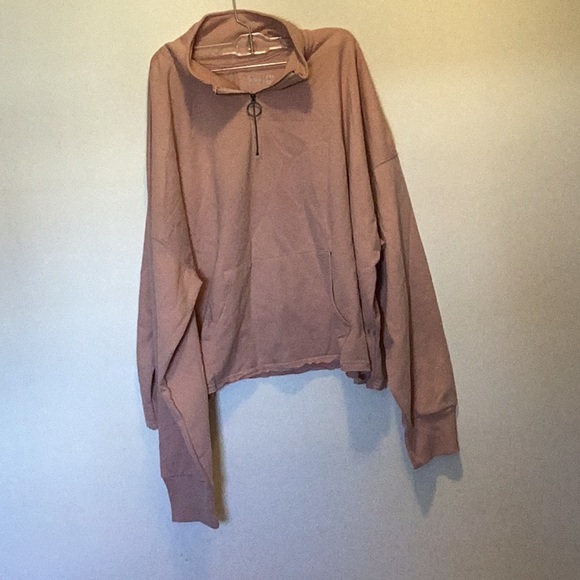 SALE!✅Flirtitude womens sweatshirt, Active, Misty Rose, XXLARGE ,New $39 - Picture 10 of 14